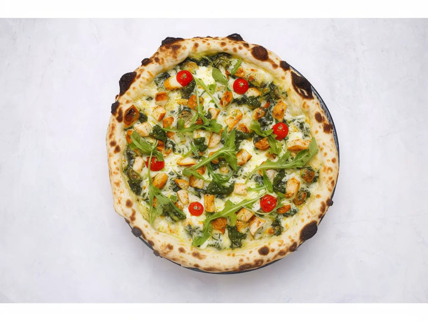 Pesto Chicken Pizza