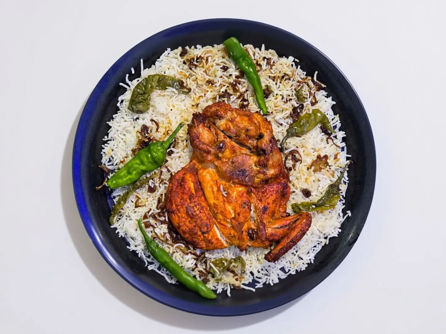 Spicy Mathbi Chicken Piece With Peshawer Rice