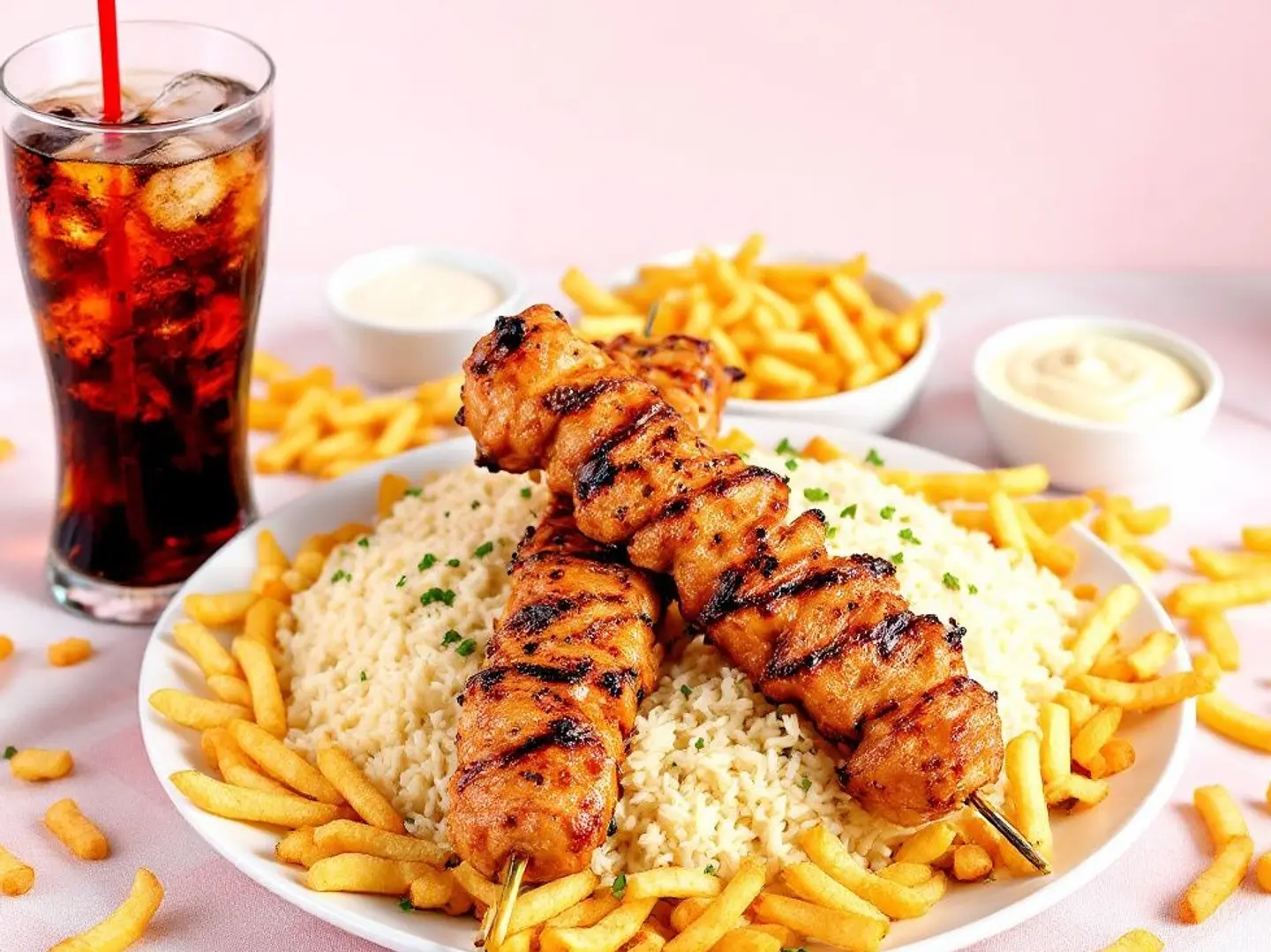 Chicken Kebab Combo