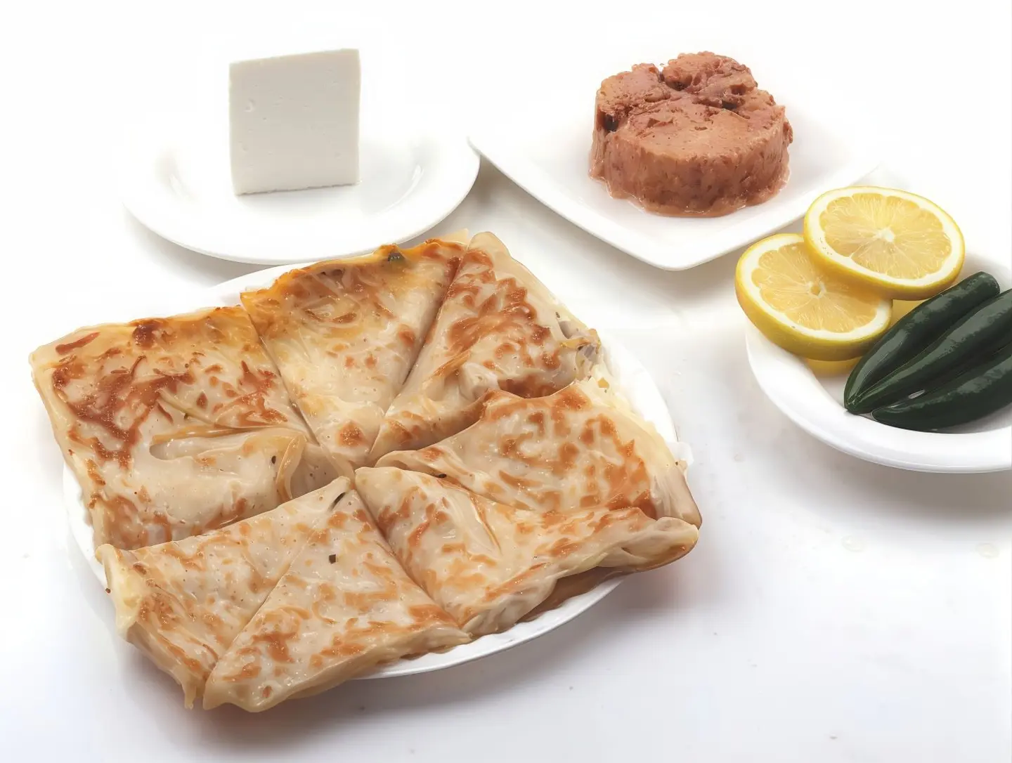 مطبق جبنه بيضاء