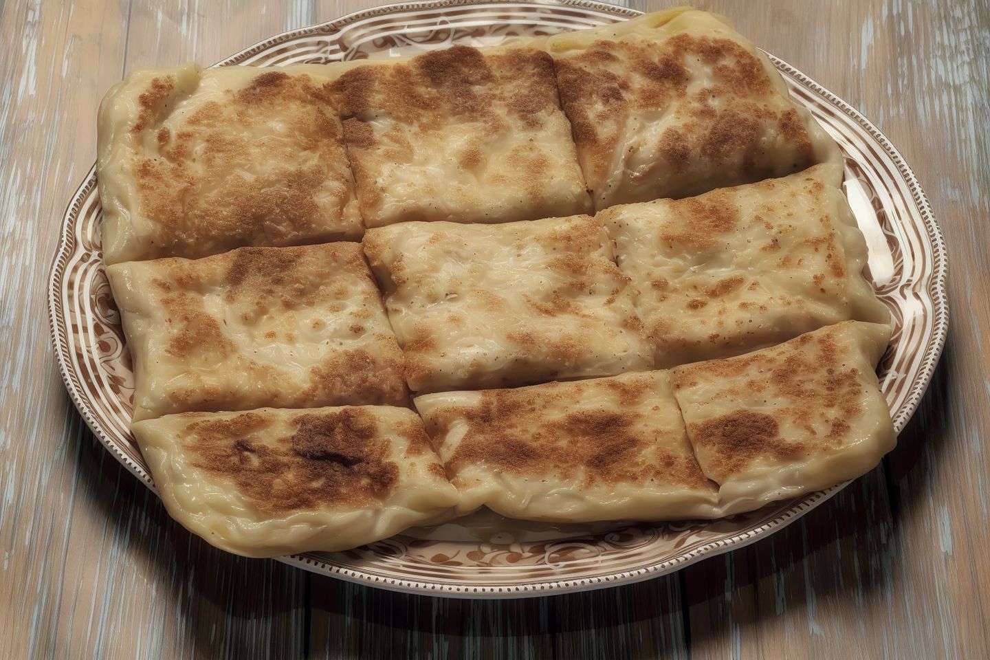 مطبق حلو جبنه دبل