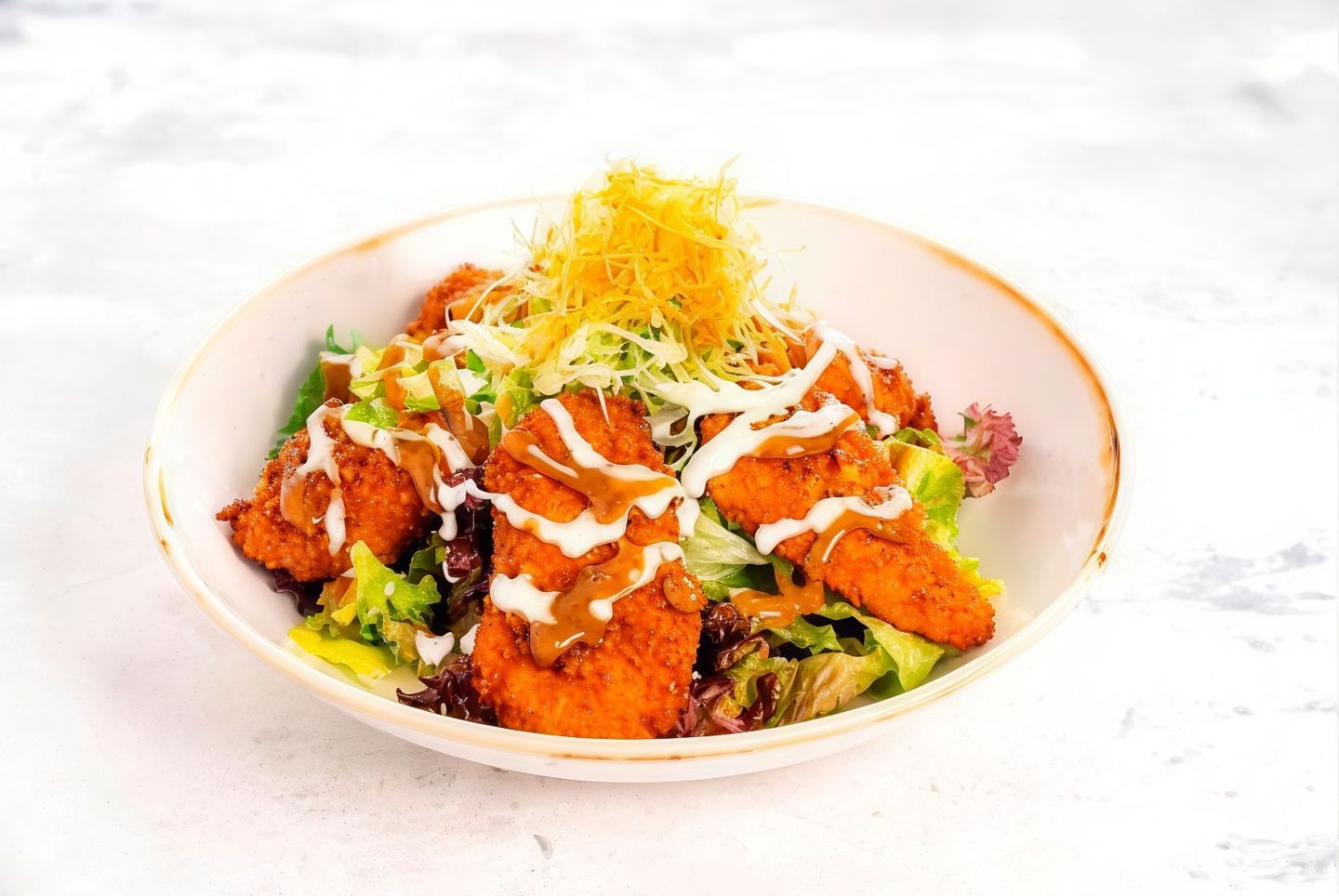 Crispy Chicken Salad