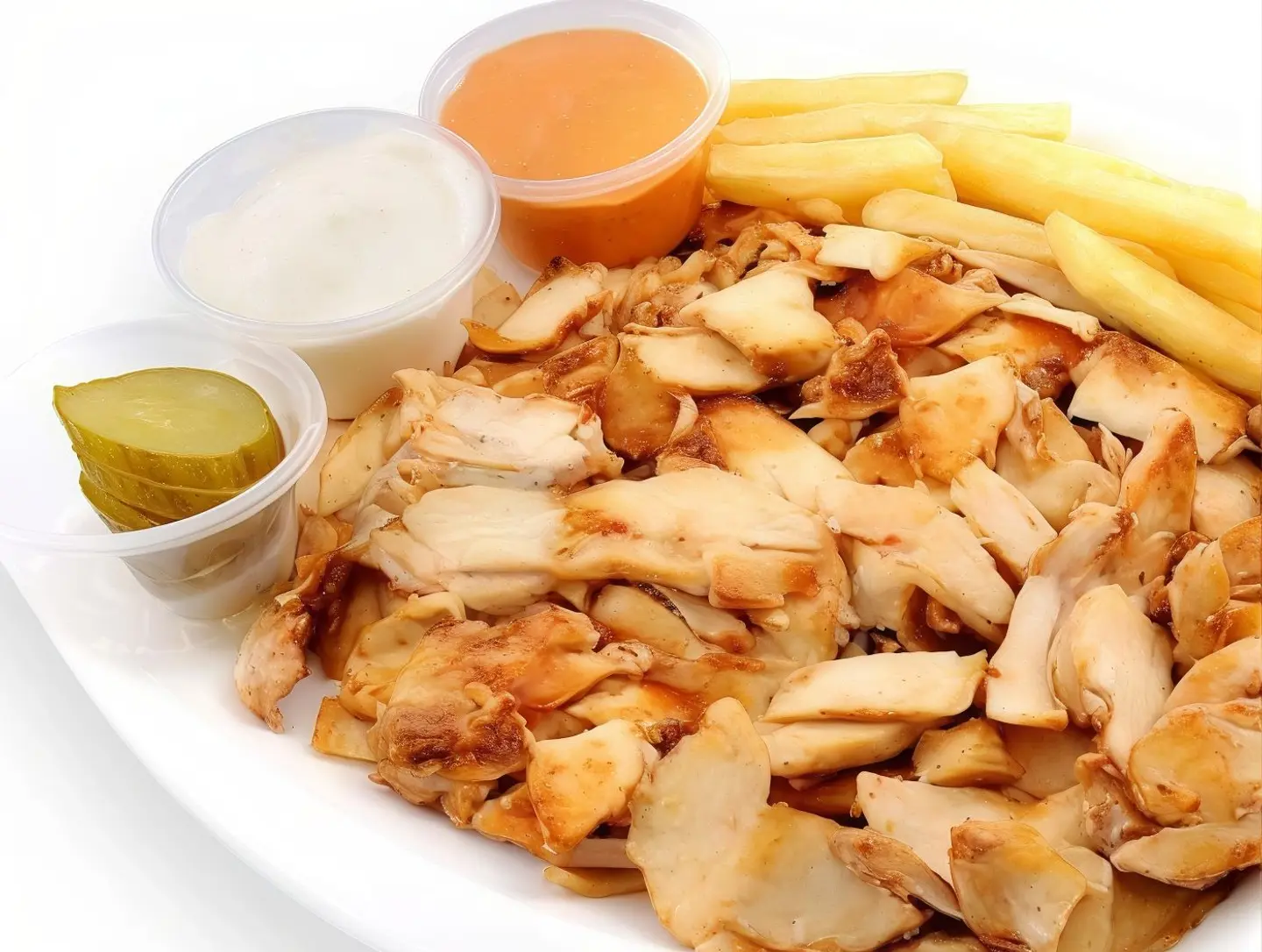 صحن شاورما صغير