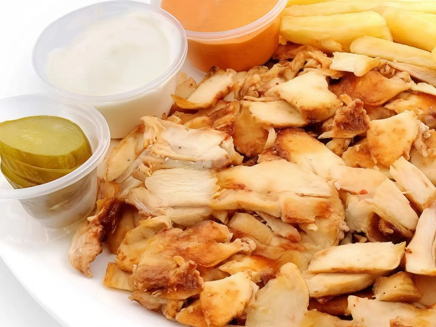 صحن شاورما كبير