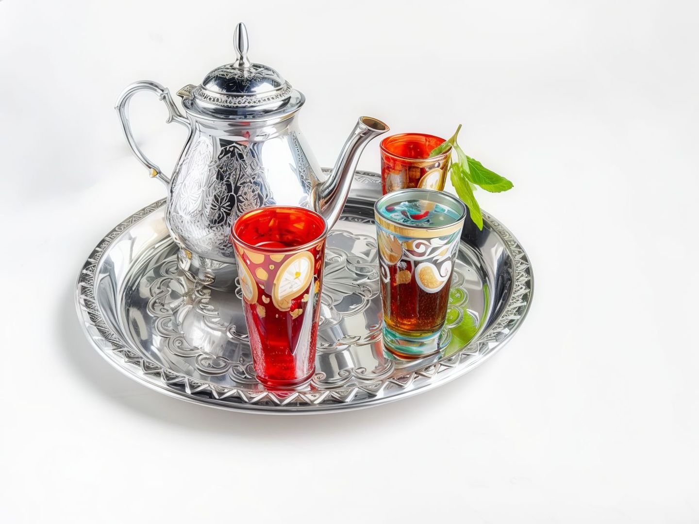 شاي مغربي براد صغير