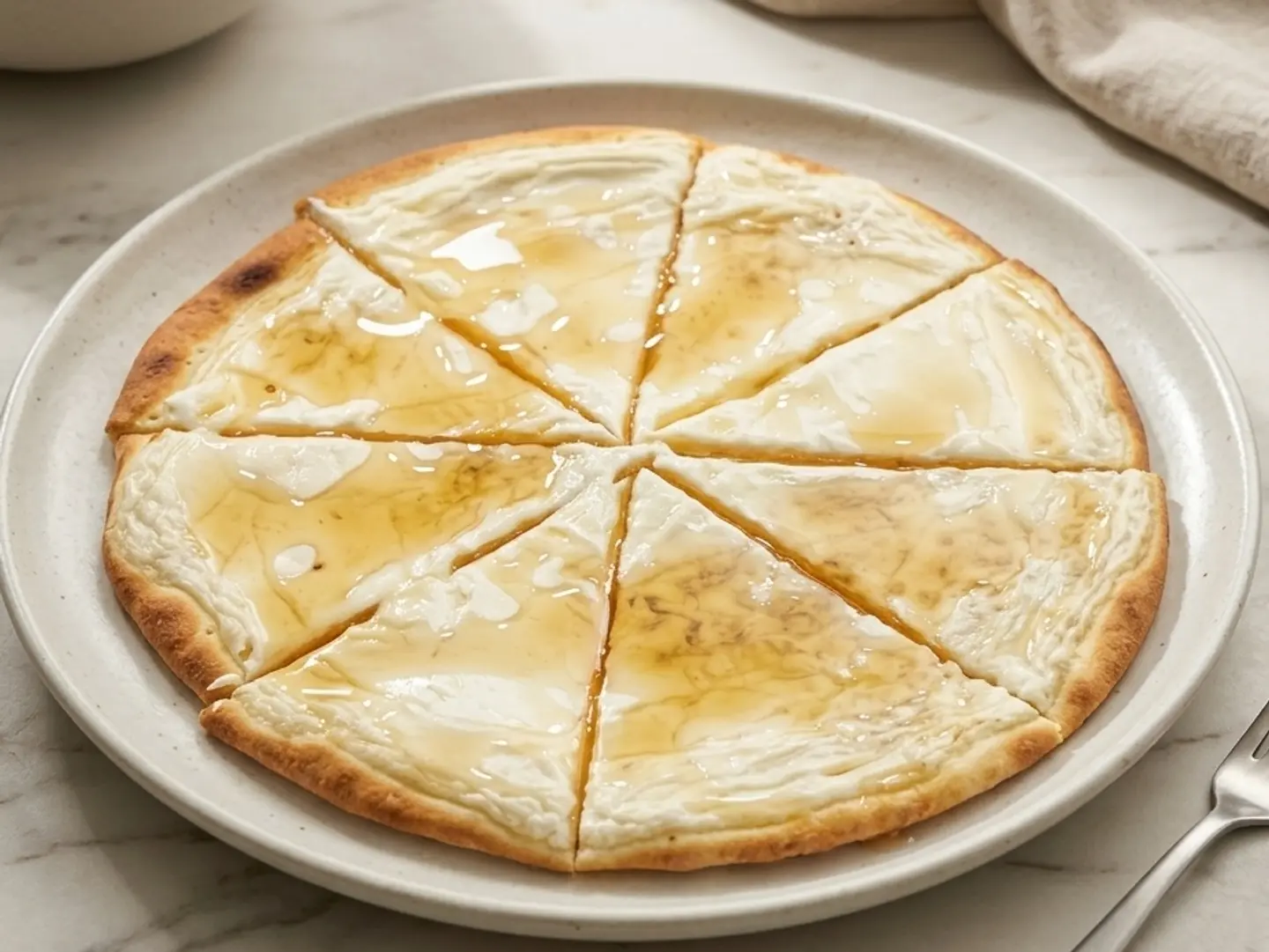 فطيرة لبنة بالعسل
