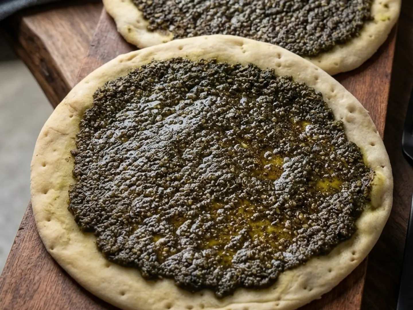 فطيرة زعتر سادة
