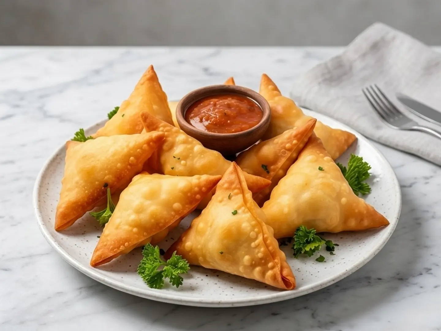 صحن سمبوسة (عدد 5 حبة)