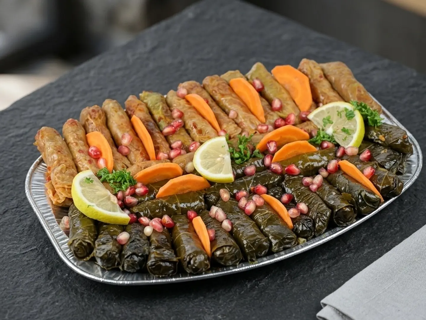 ٢٠ ورق عنب وملفوف