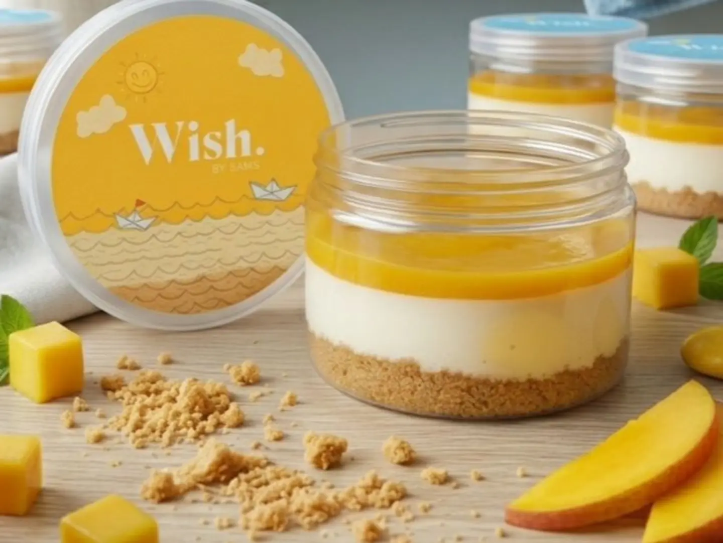 تشيز كيك المانجو