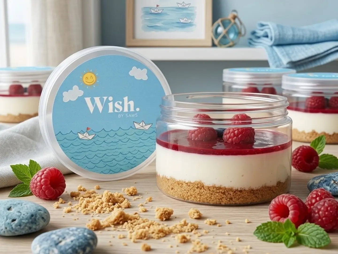 تشيز كيك التوت المختلط