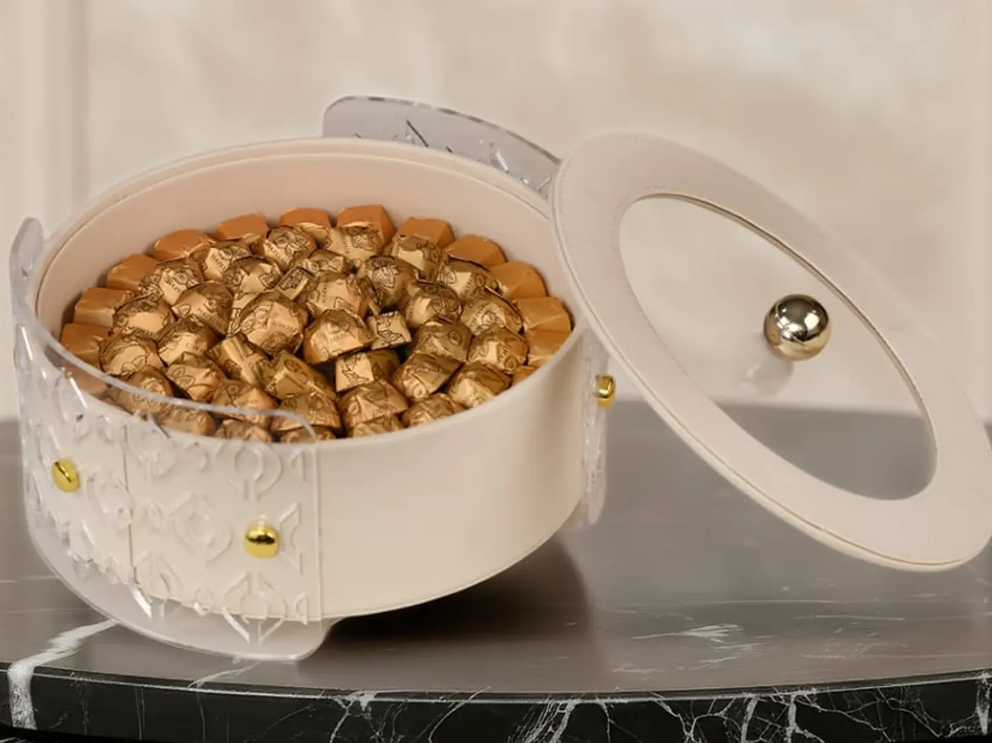 بوكس شوكولاته مغلفه فاخر