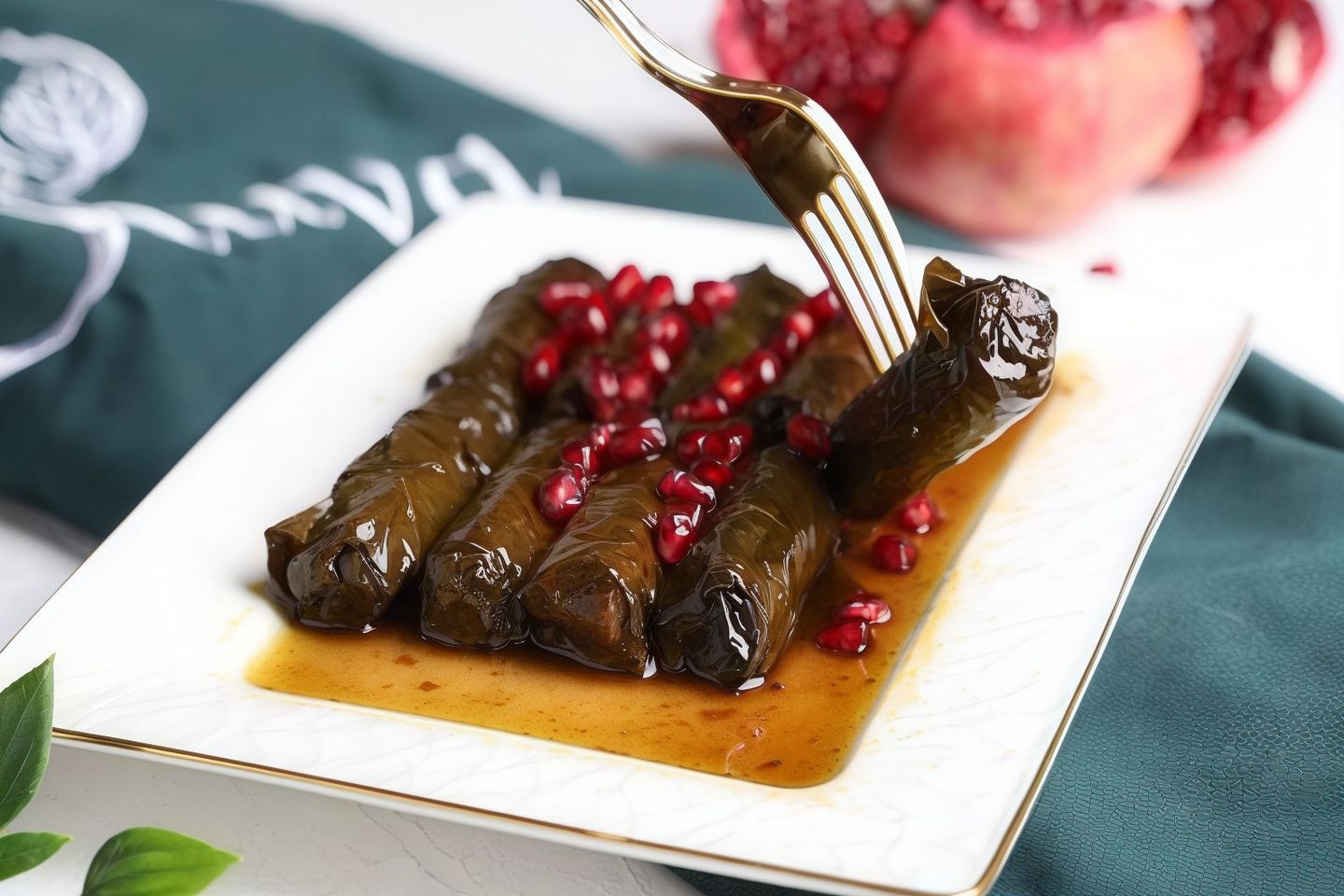 ورق عنب دبس الرمان - كبير