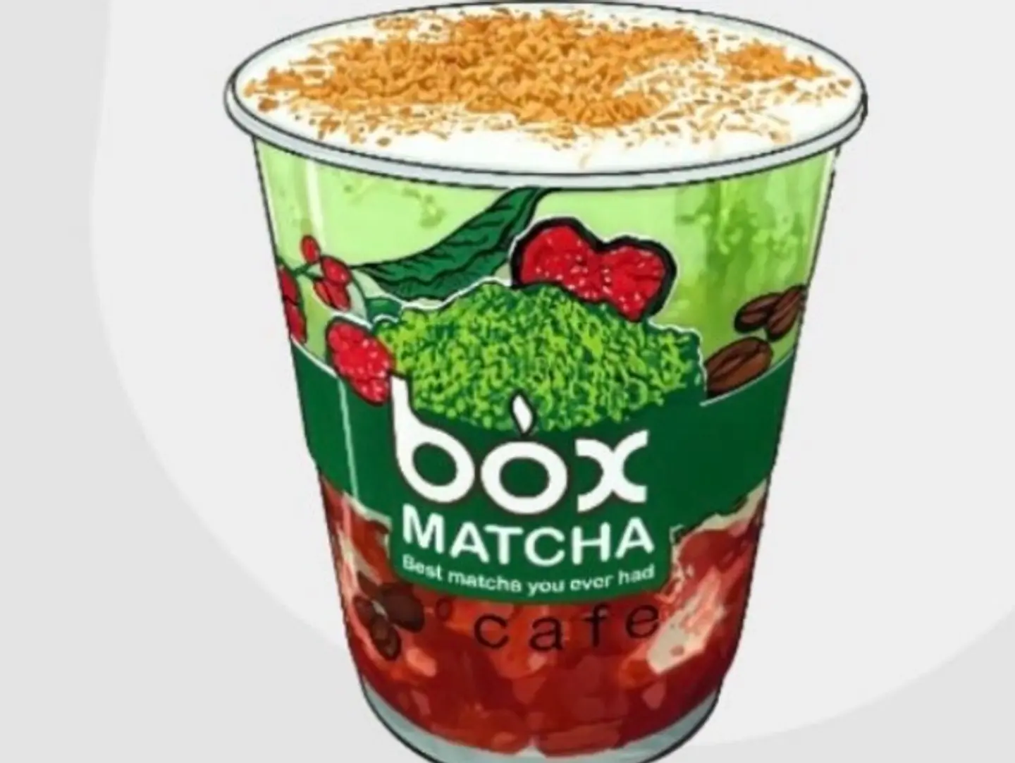 Raspberry Cheesecake Matcha