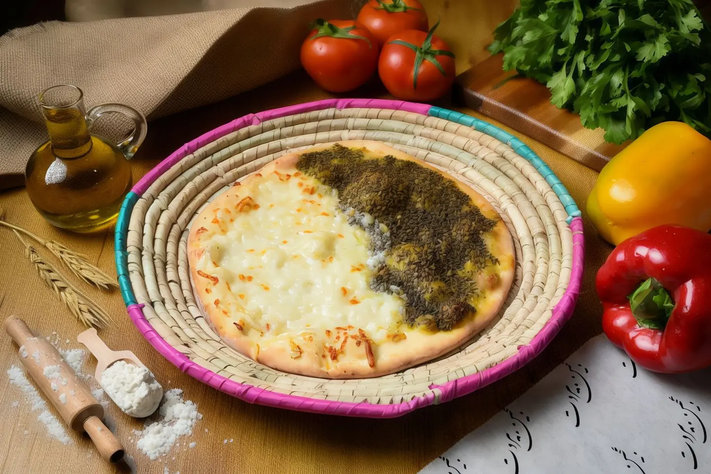 منقوشة زعتر