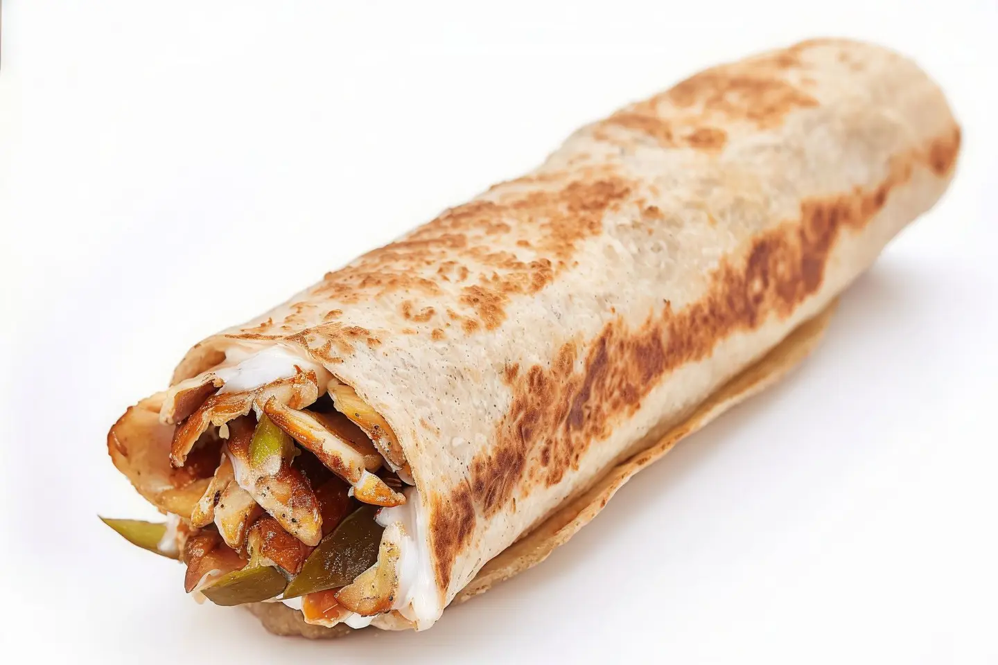 ساندوتش شاورما صاروخ سبايسي