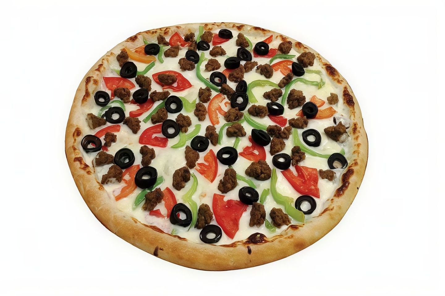 Meat Pieces Pizza