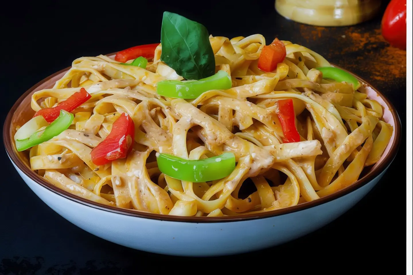 Chicken Red Fettuccine