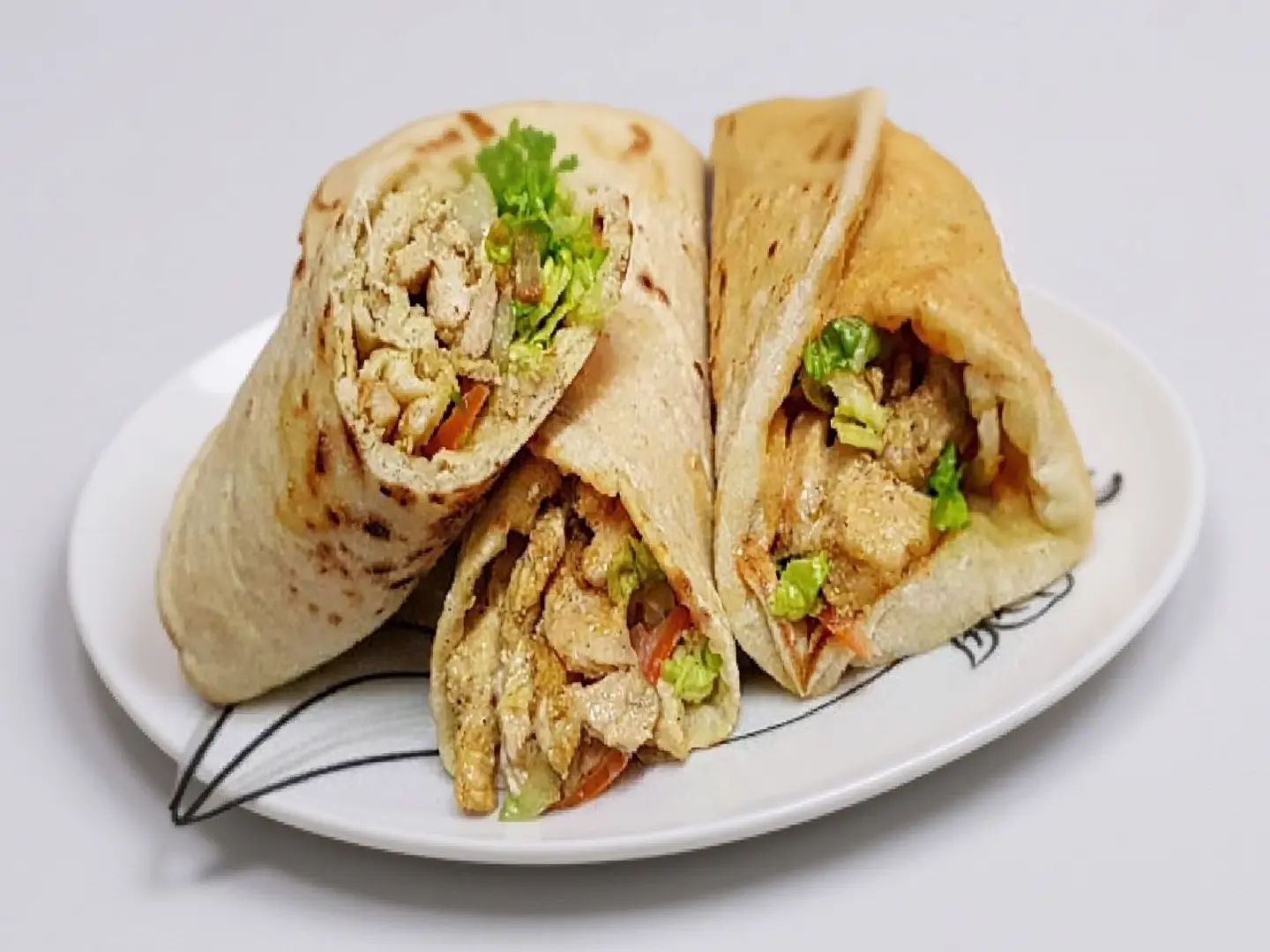 Shawarma Tortilla Sandwich