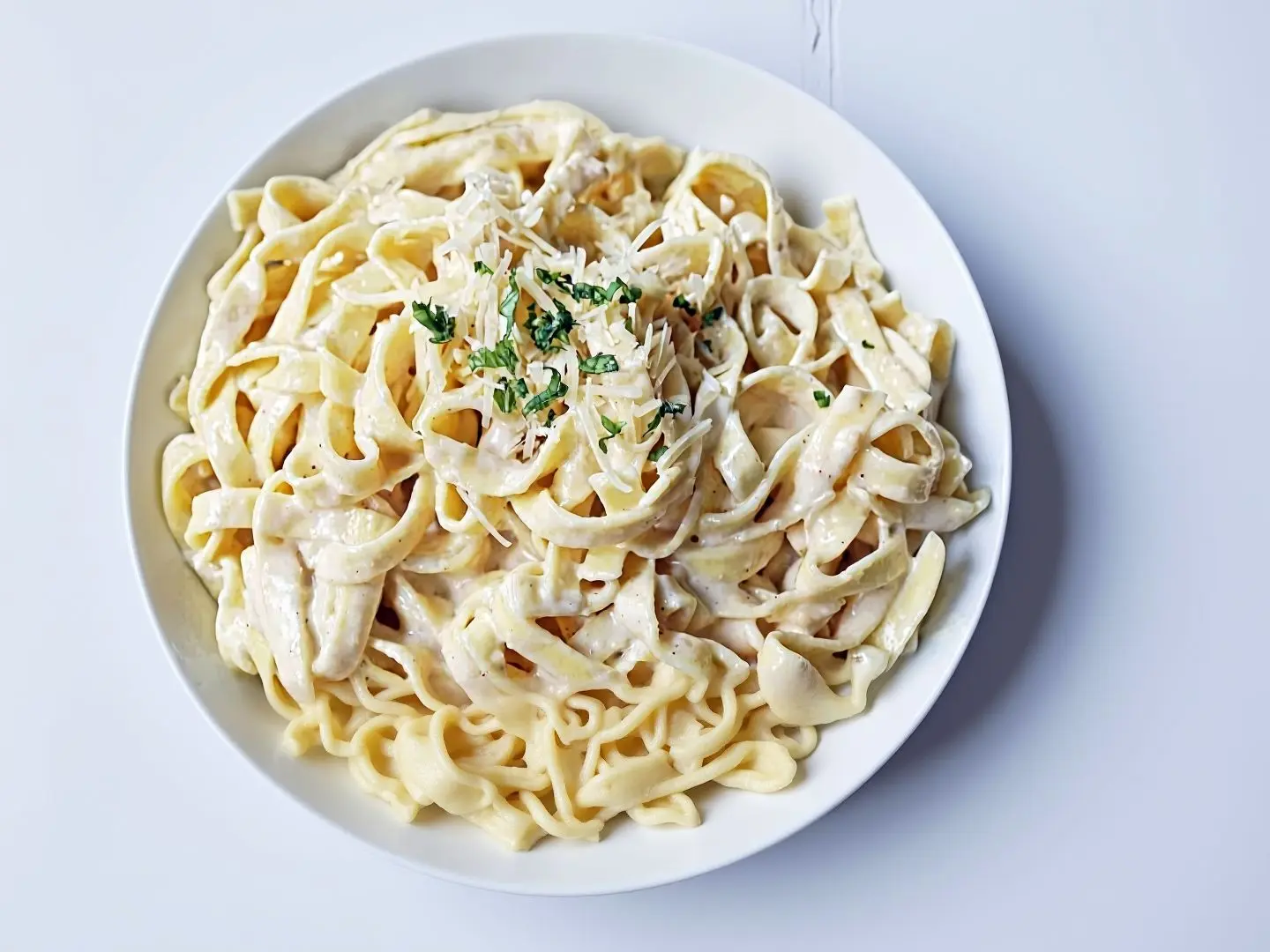 White Pepperoni Pasta