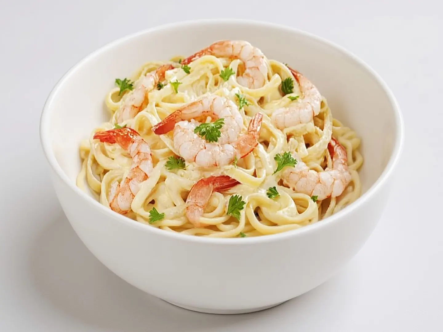 Red Shrimp Fettuccine