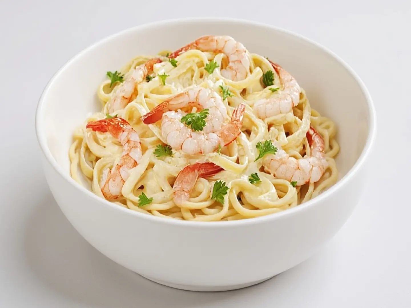 Red Shrimp Fettuccine