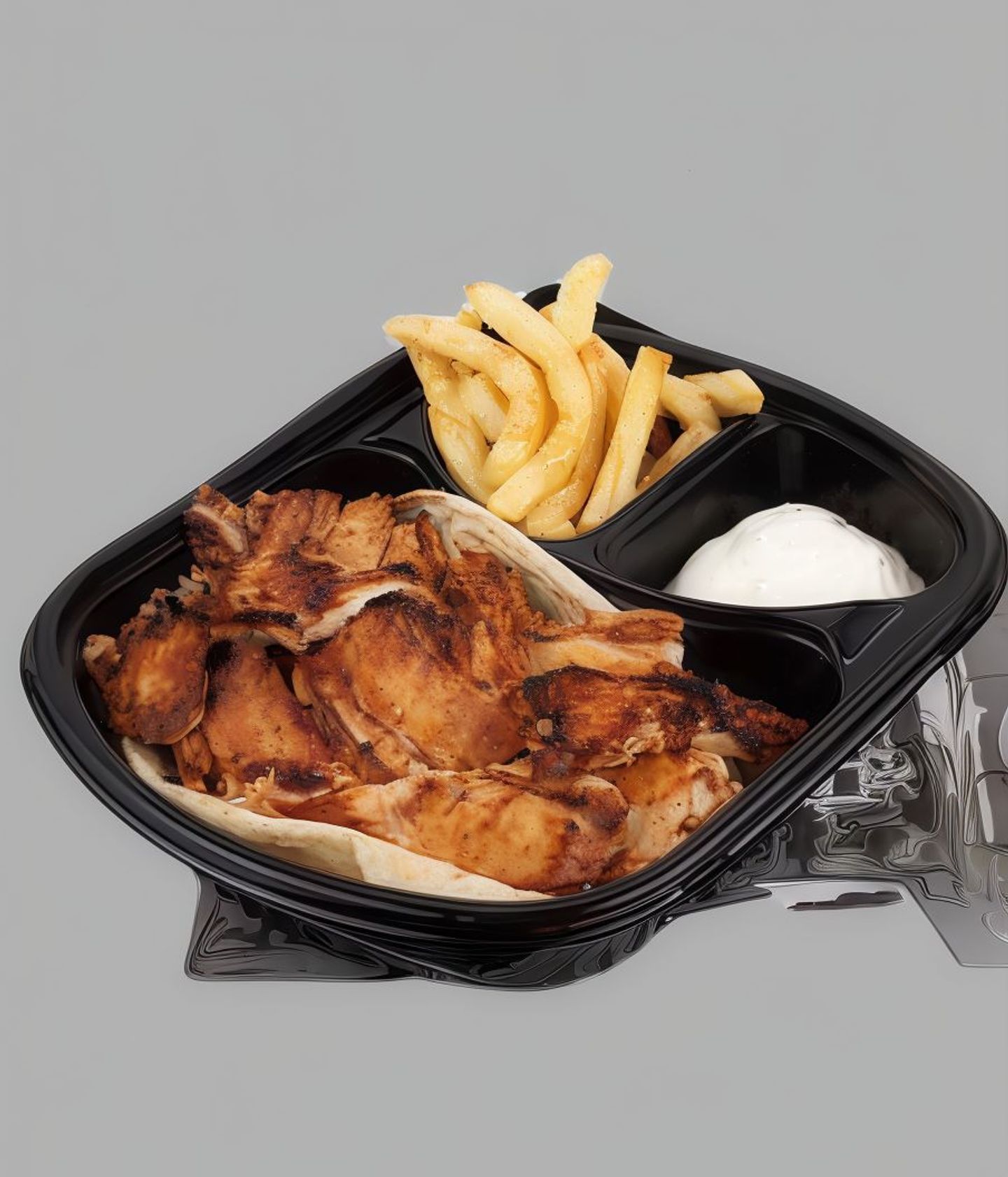 صحن شاورما  فرط