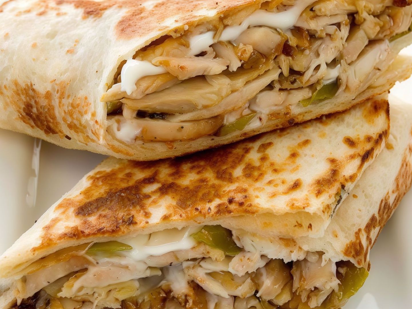 سندوتش وسط بخبز الصاج بالجبن
