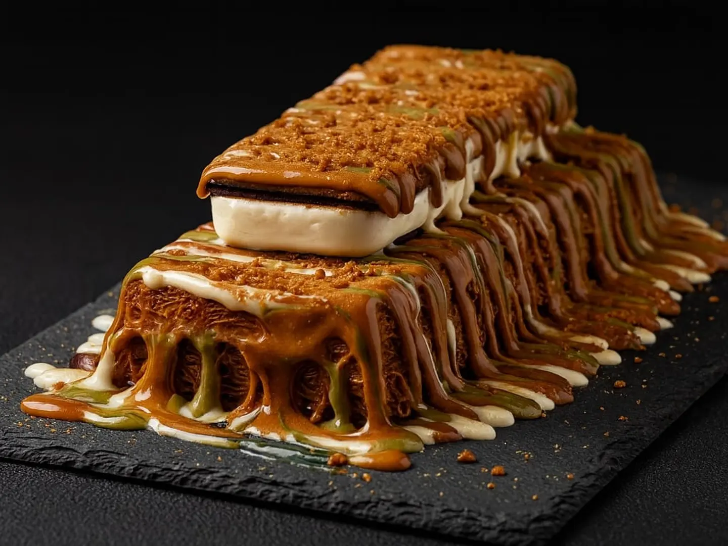 Ice Cream Kunafa
