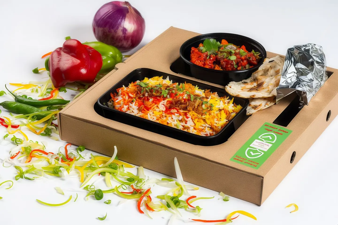Biryani Rice And Chicken 65