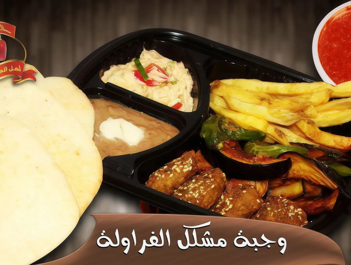 طبق مشكل - طبق مشكل-صغير