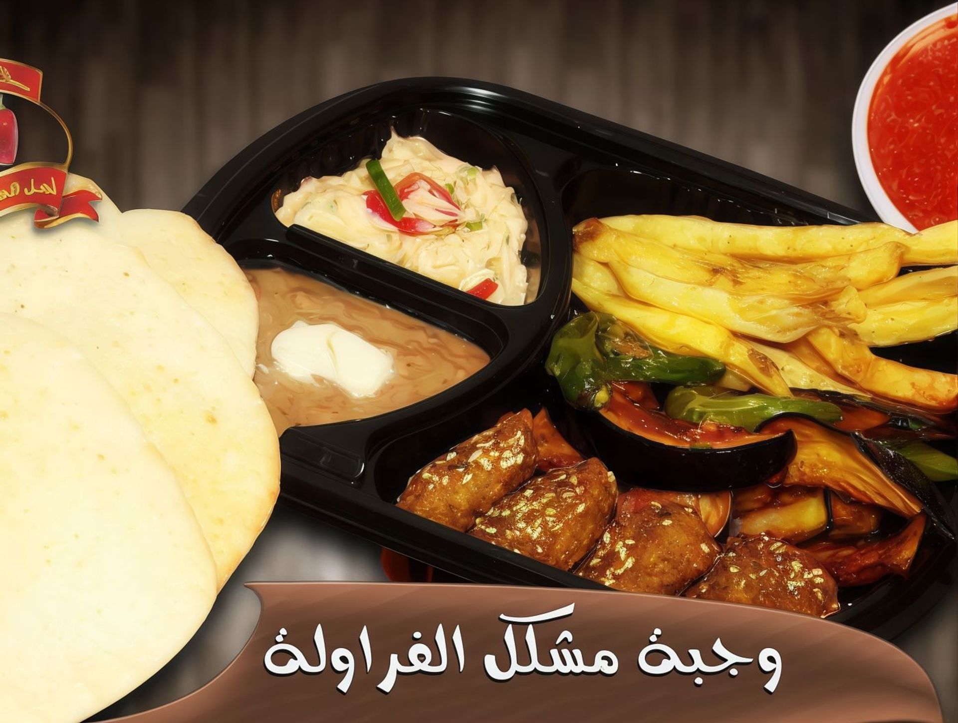 طبق مشكل - طبق مشكل-صغير