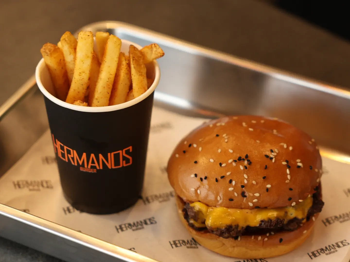 Single Hermano + Fries