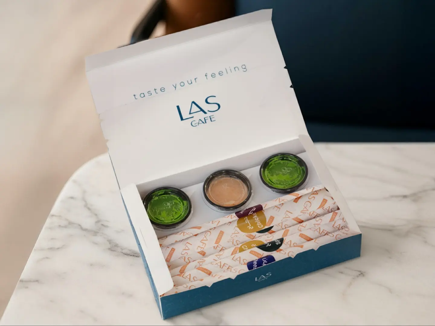 صندوق فطائر لاس - ٦ حبات