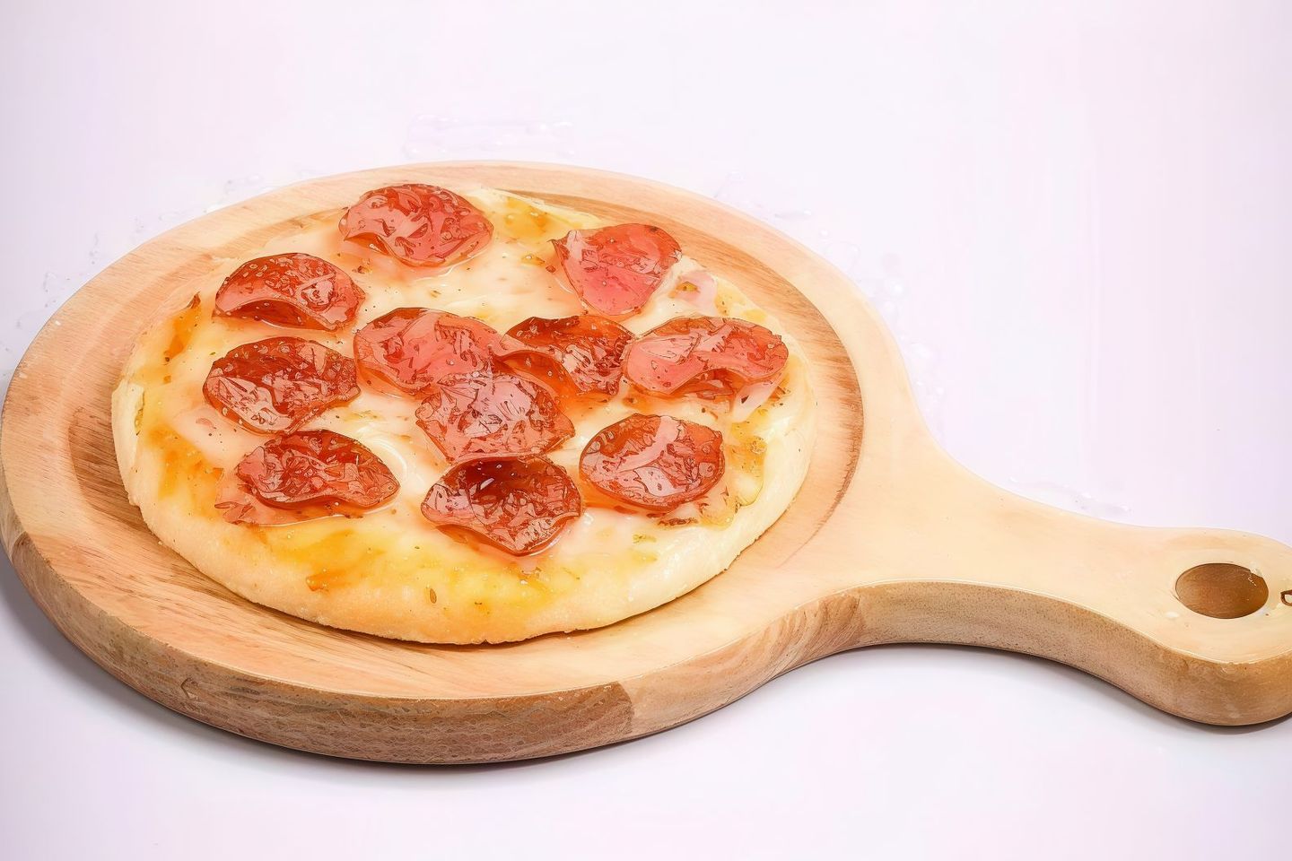 Egg With Pepperoni