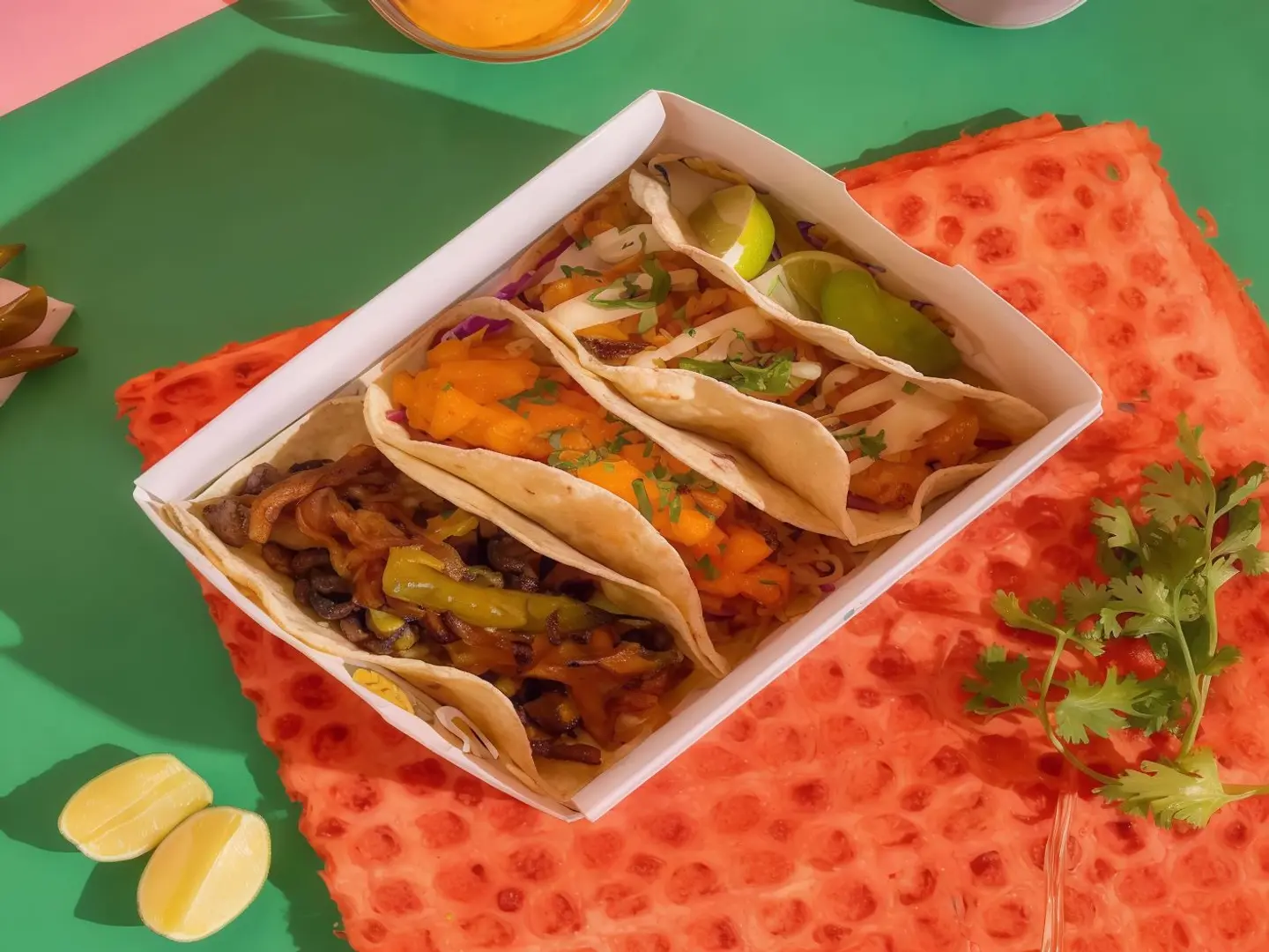 Taco Combo 3 Tacos Fries