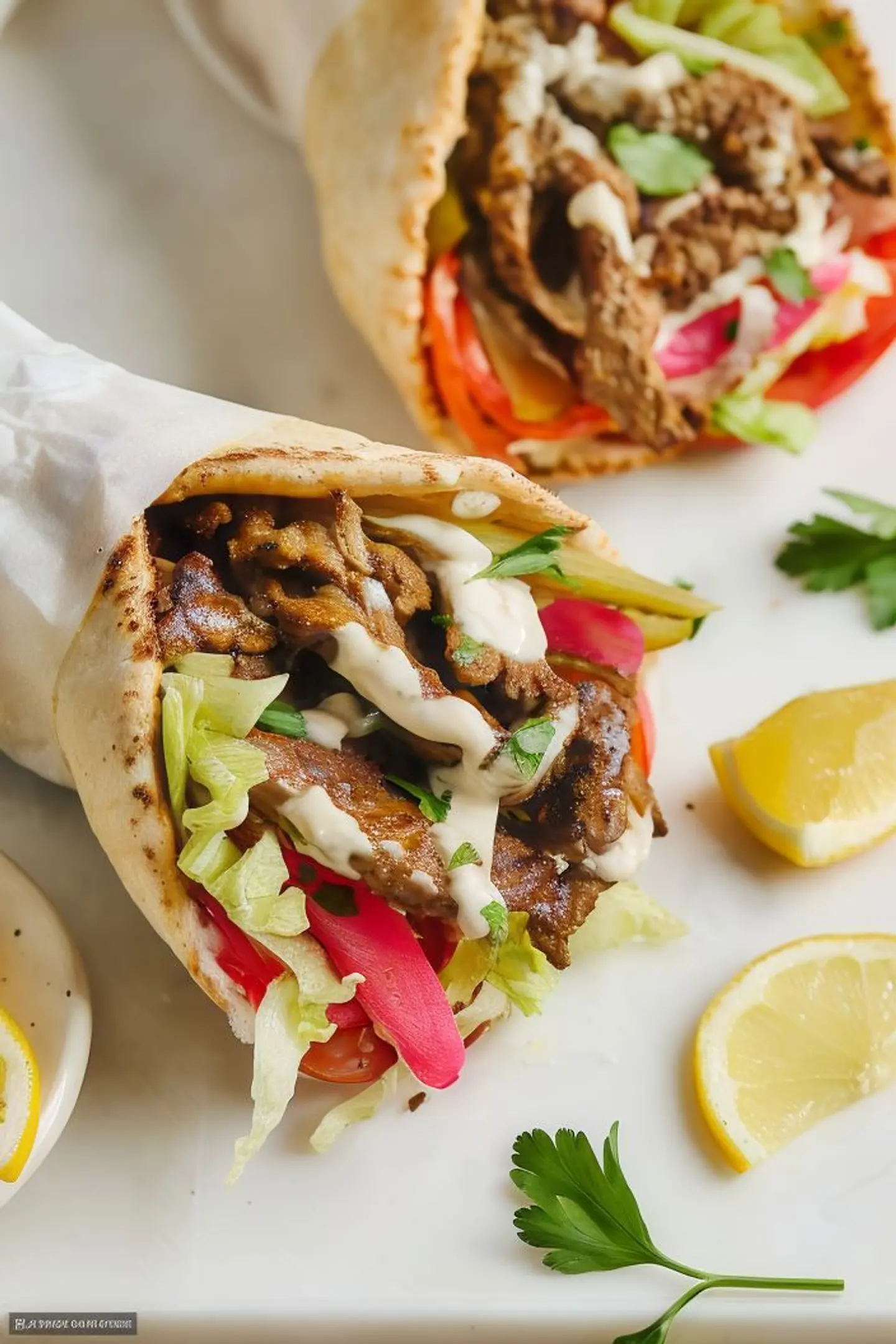 Meat Shawarma Sandwich