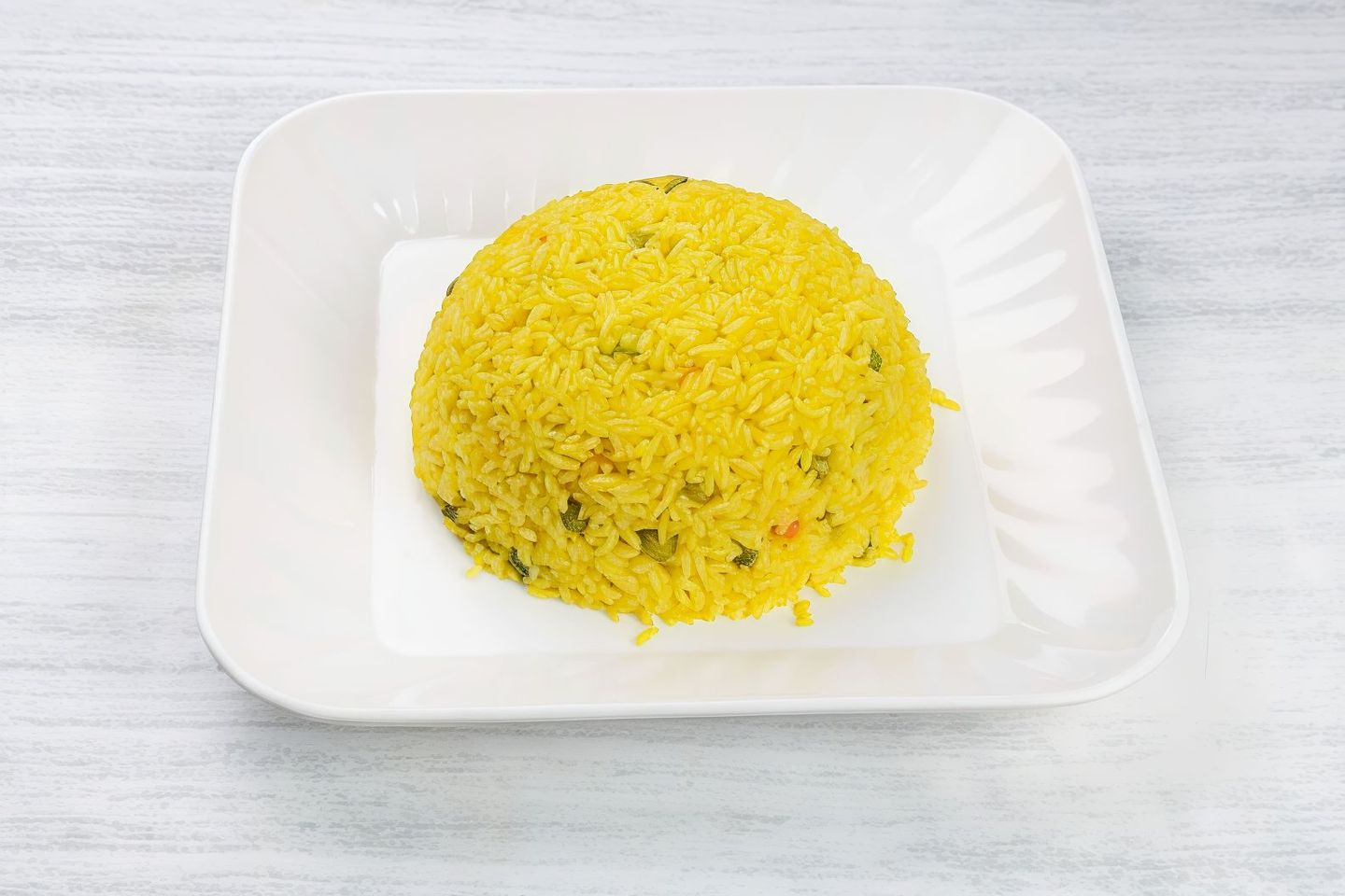 أرز اصفر بالخضار