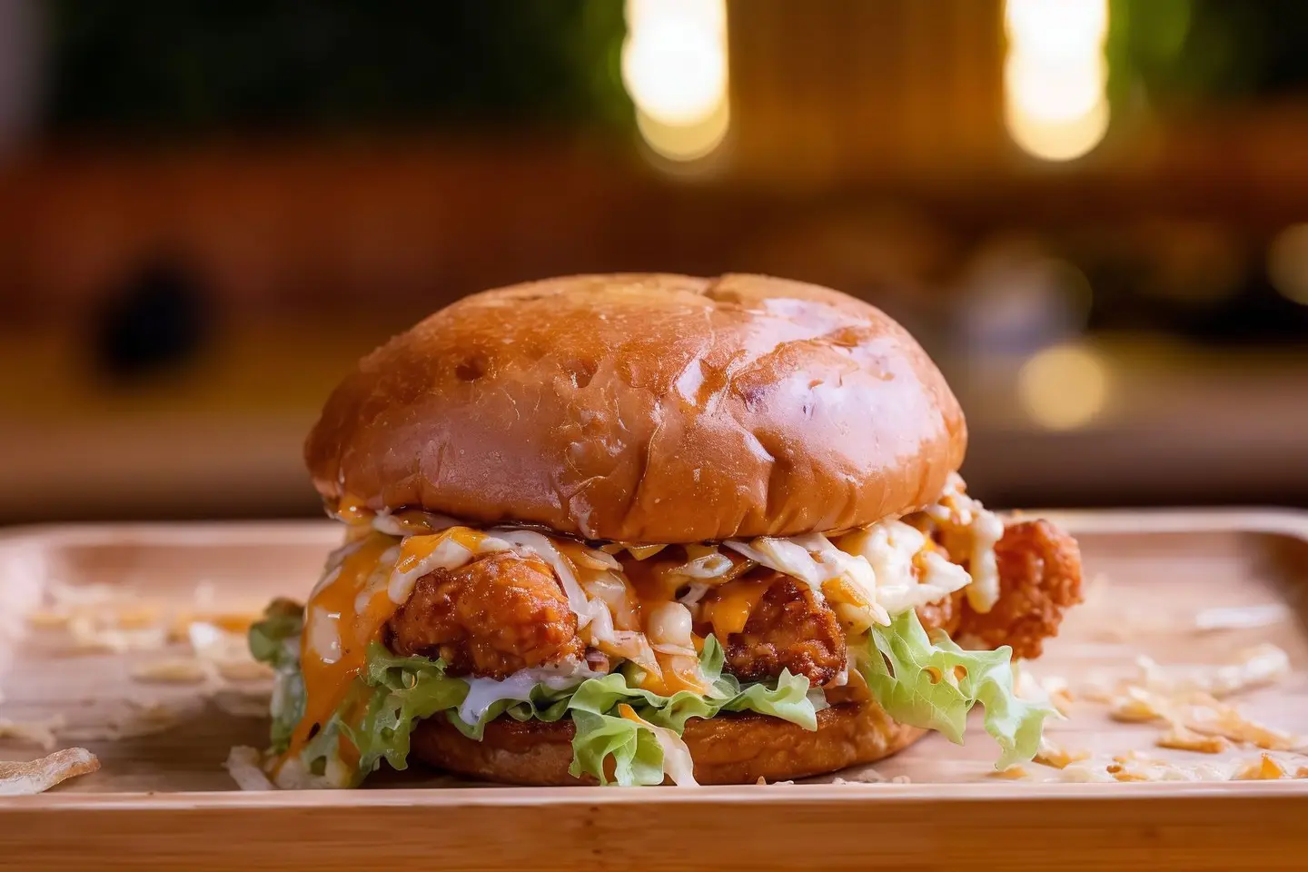 Shrimp Burger