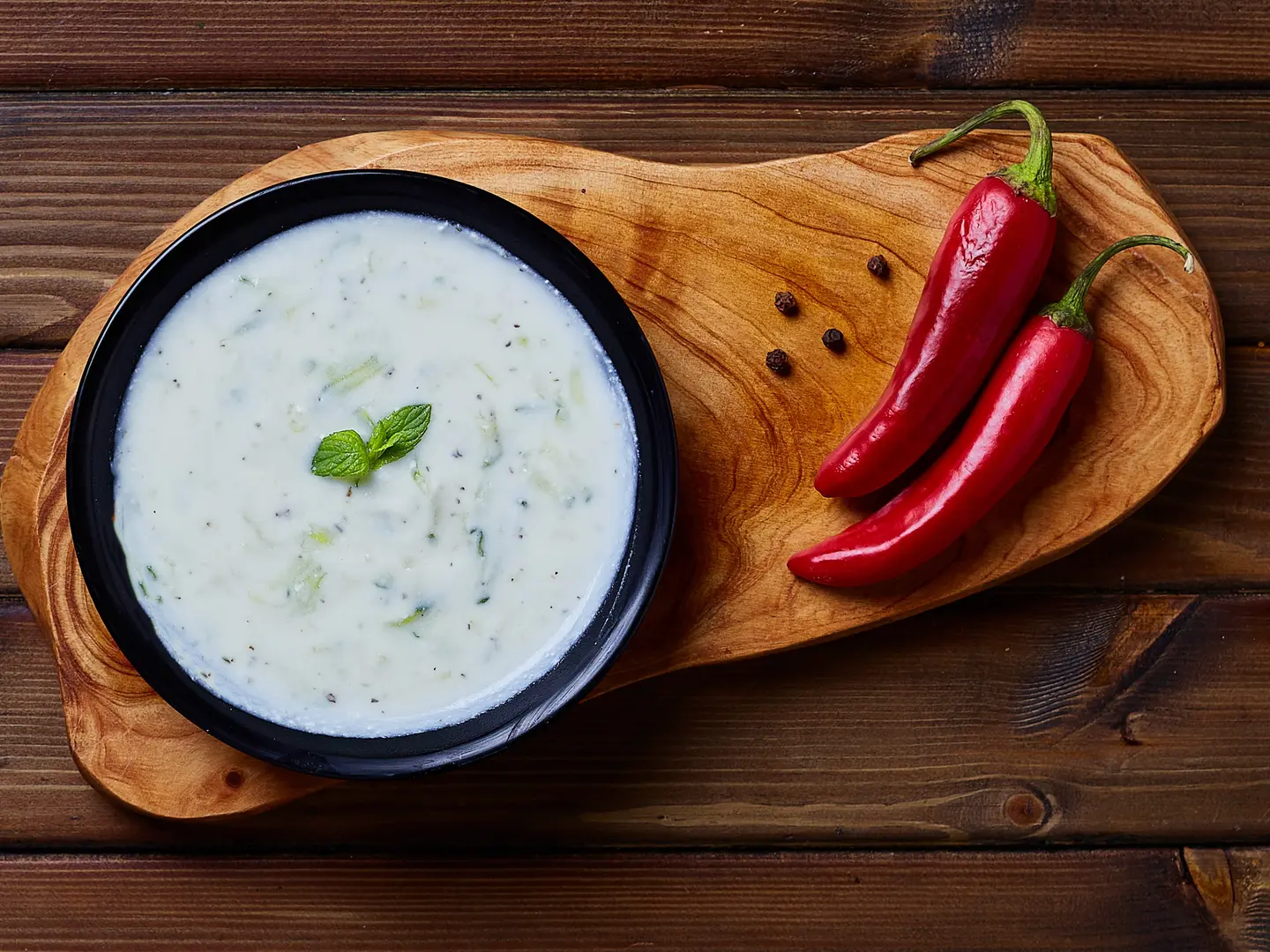 سلطة لبن بالخيار