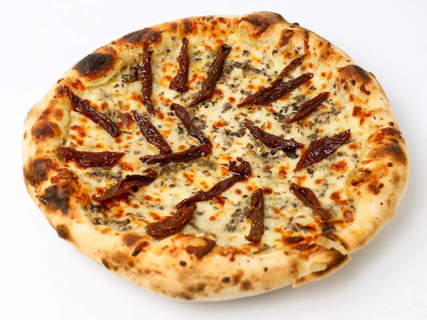 بيتزا طماطم مجفف