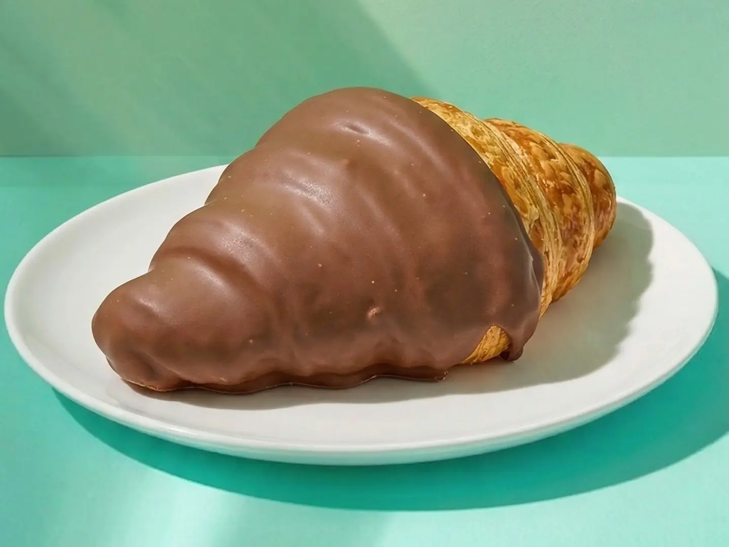 كرواسون الشوكولاتة الكبير