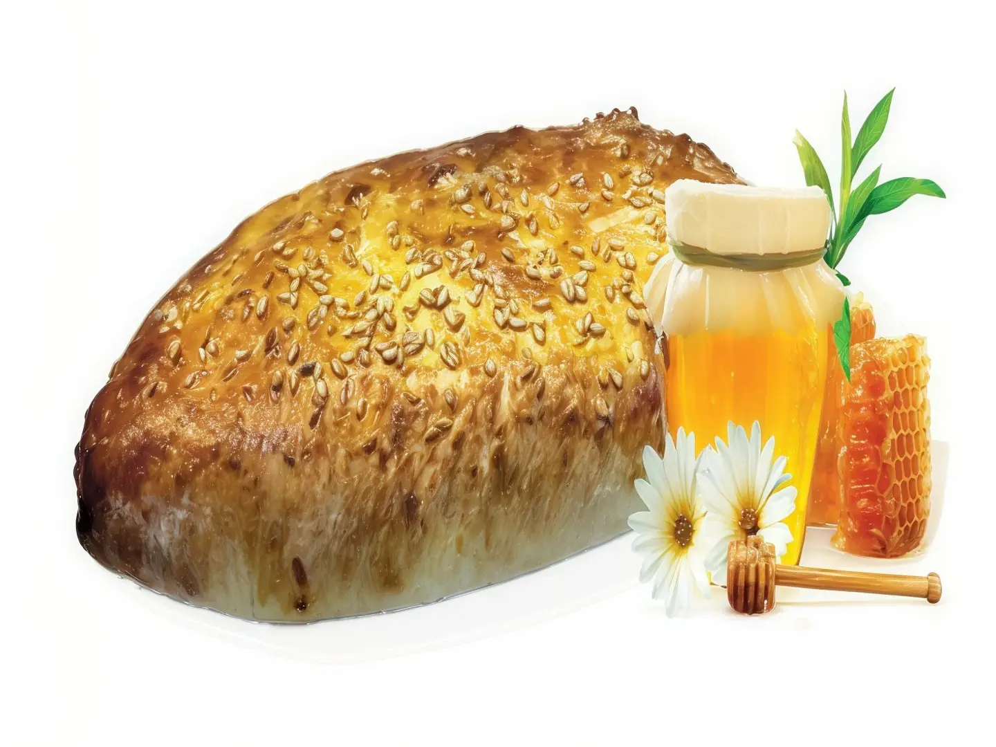 فطيرة حلا لبنة عسل