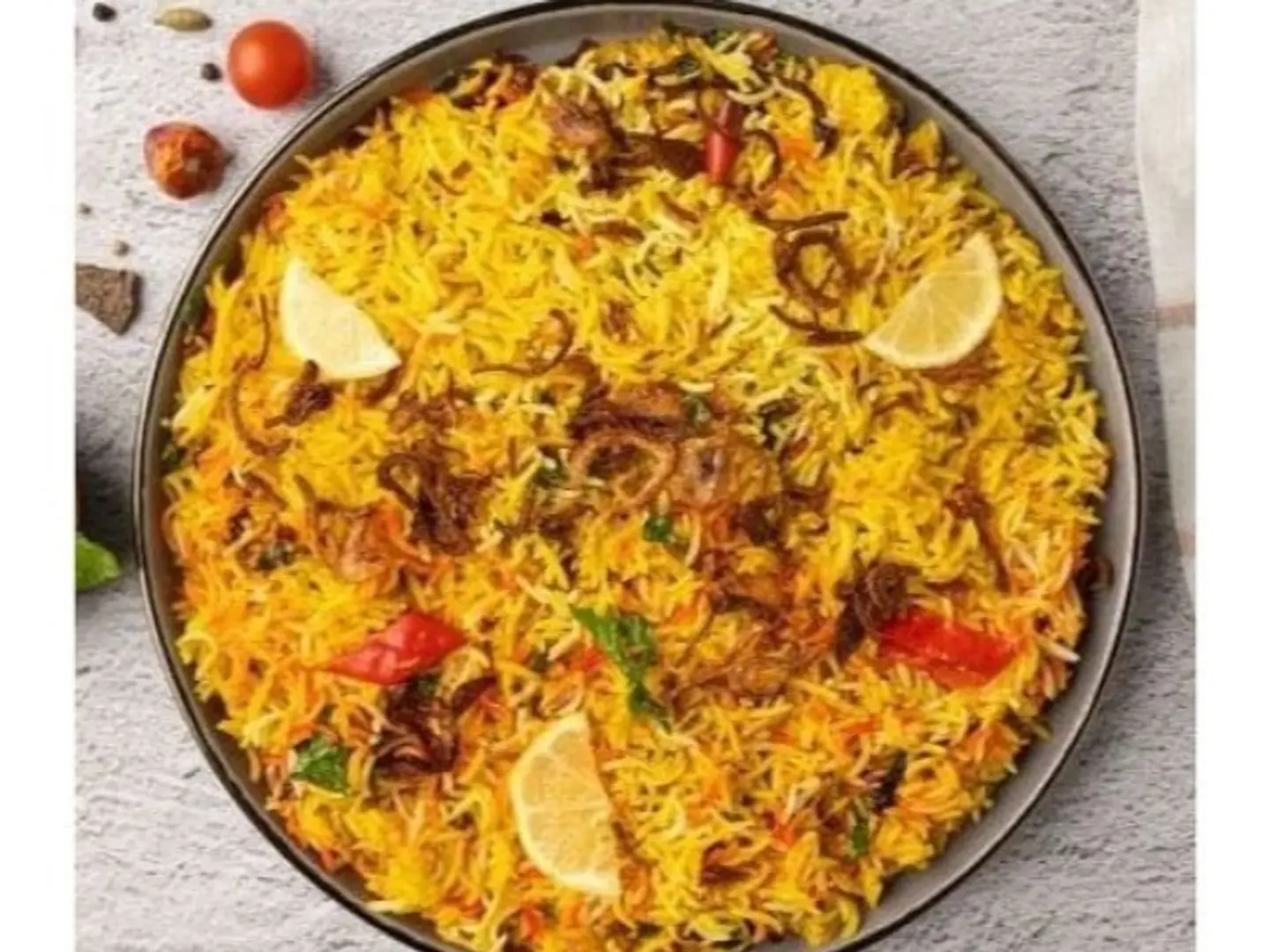 Half Chicken Biryani With Rice
