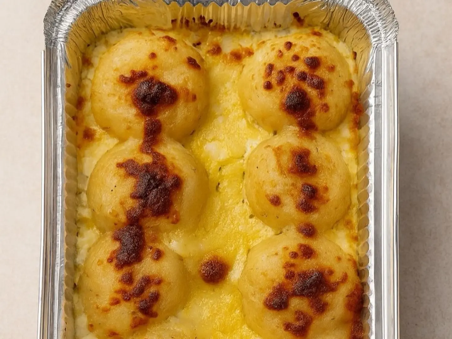 Chicken & Cheese Potato Balls