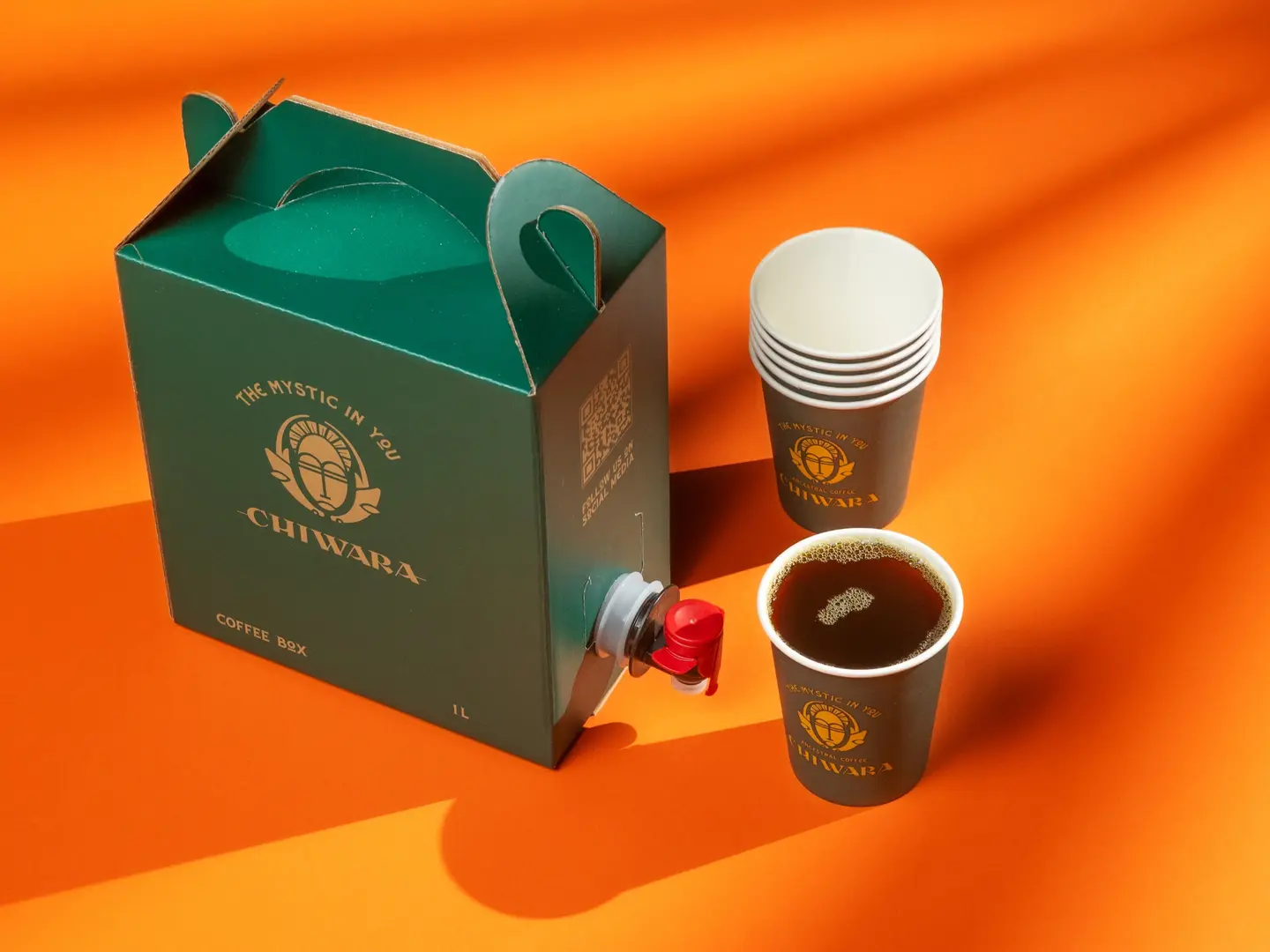 بوكس قهوة اليوم حار 1 لتر