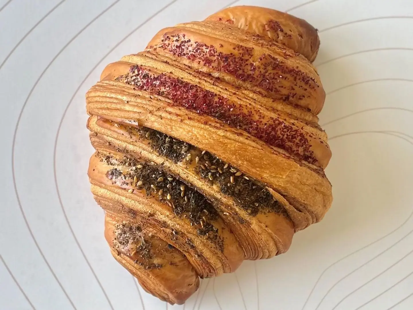 Thyme Croissant With Coffee