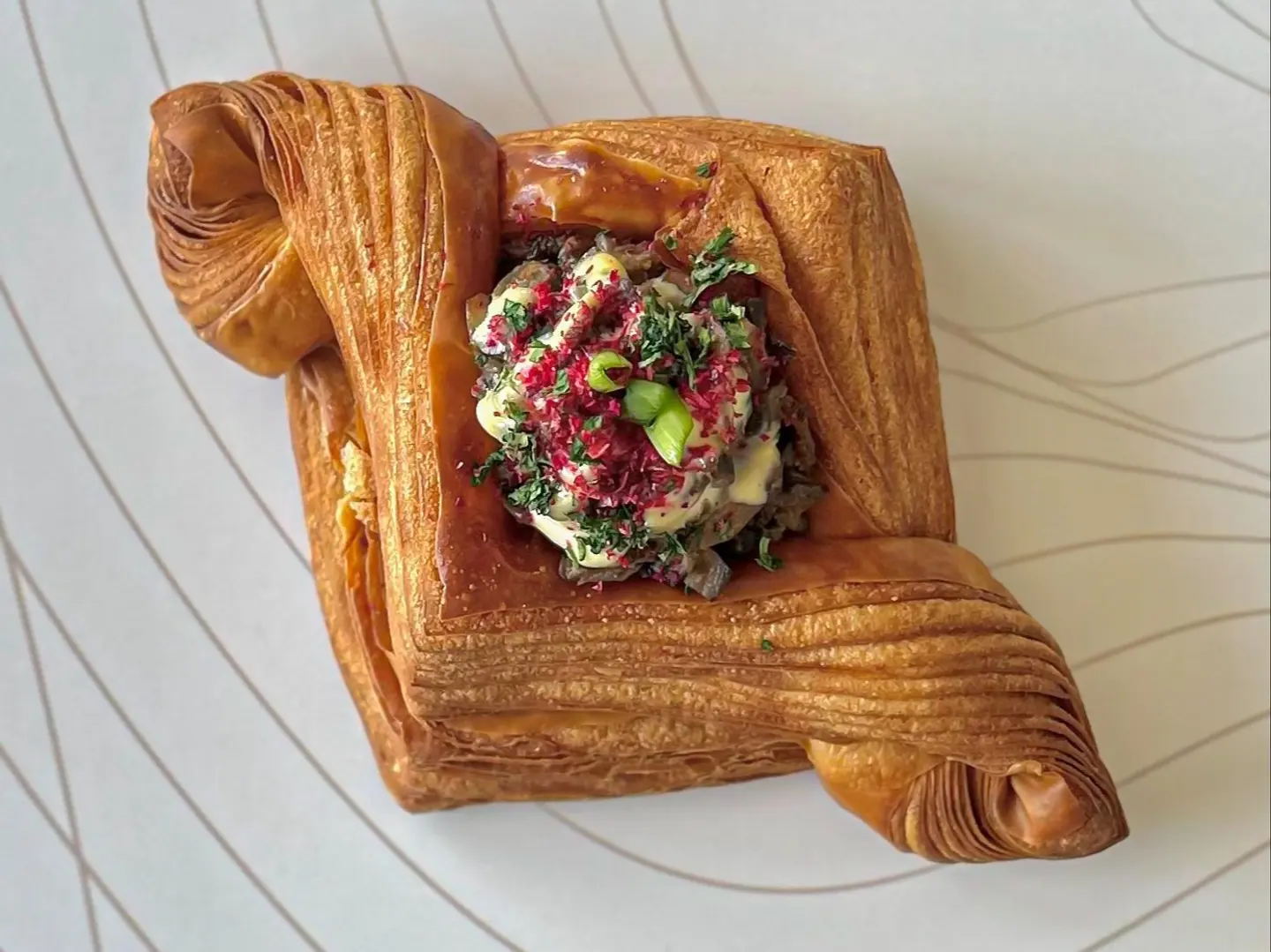 Danish Mushroom With Coffee Day