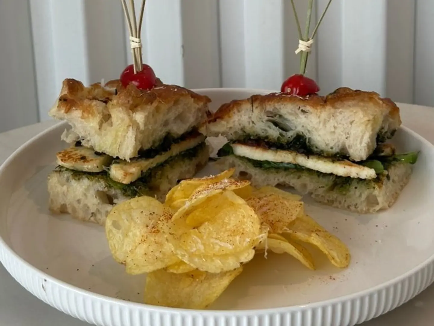 Haloumi Focaccia