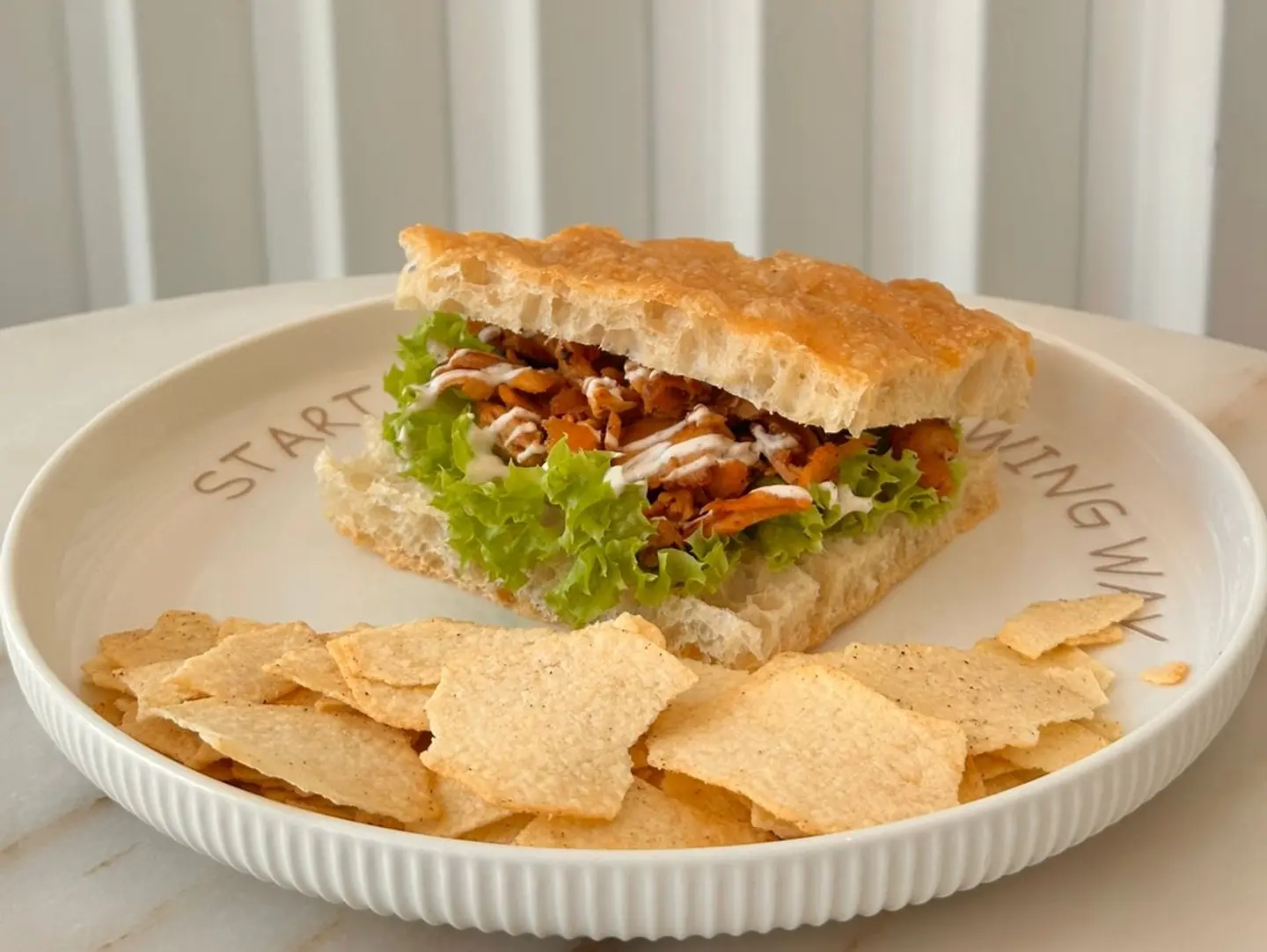 Grilled Chicken Focaccia